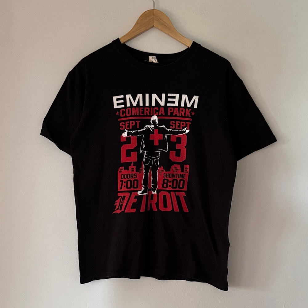 Eminem Commercial Park Detroit Concert T-Shirt / Medium / 2010 / Recovery